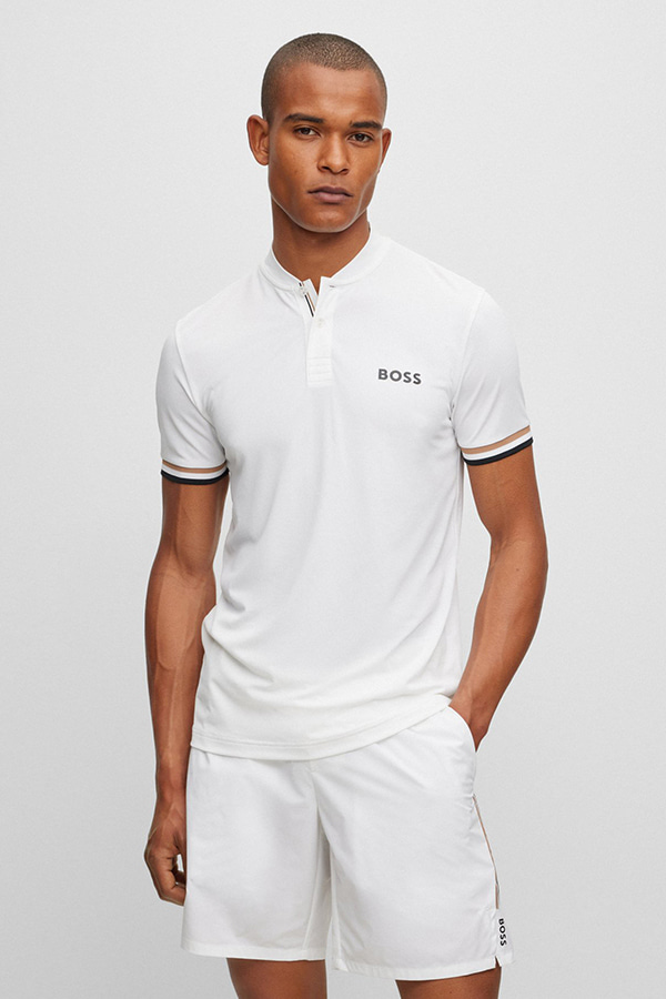 ΜΠΛΟΥΖΑ ΠΟΛΟ  BOSS - 100 ΛΕΥΚΟ